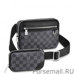 Scott Messenger Bag Damier Graphite N50018