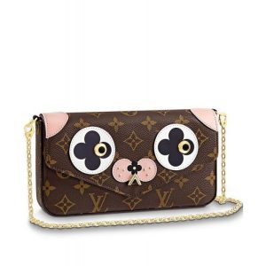 Pochette Felicie M67248 Brown