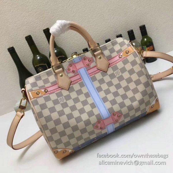 Speedy 30 Damier Azur Canvas N41063 - Image 2