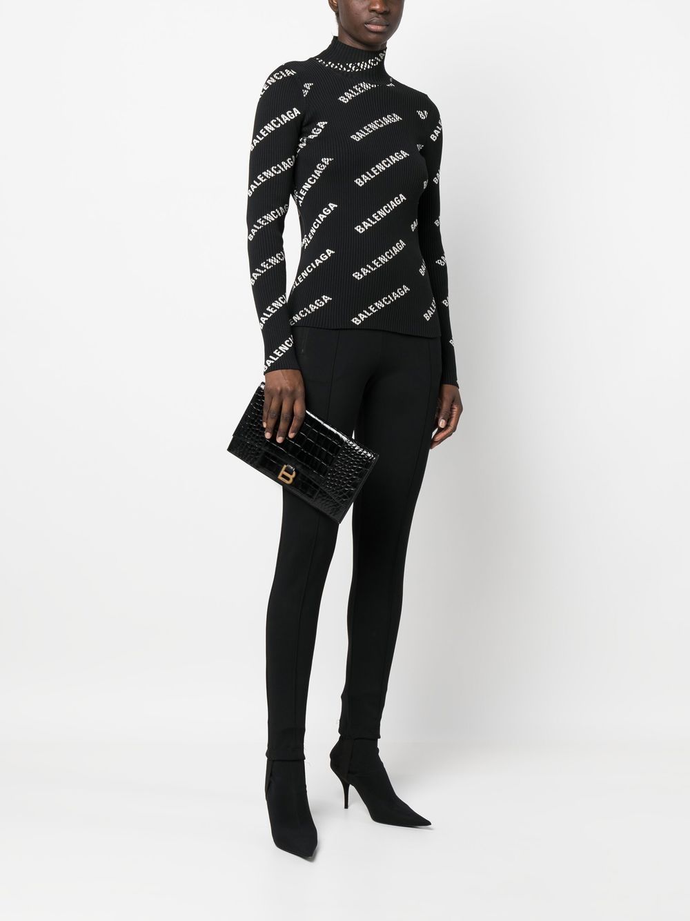 Balenciaga Hourglass flat clutch bag - Image 2