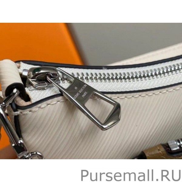 White Marelle Bag Epi M80688 - Image 3