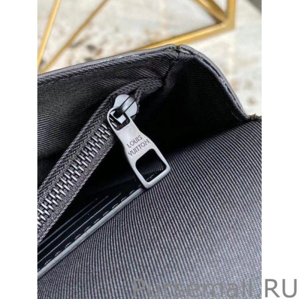 S Lock A4 Pouch Monogram Macassar M80560 - Image 3