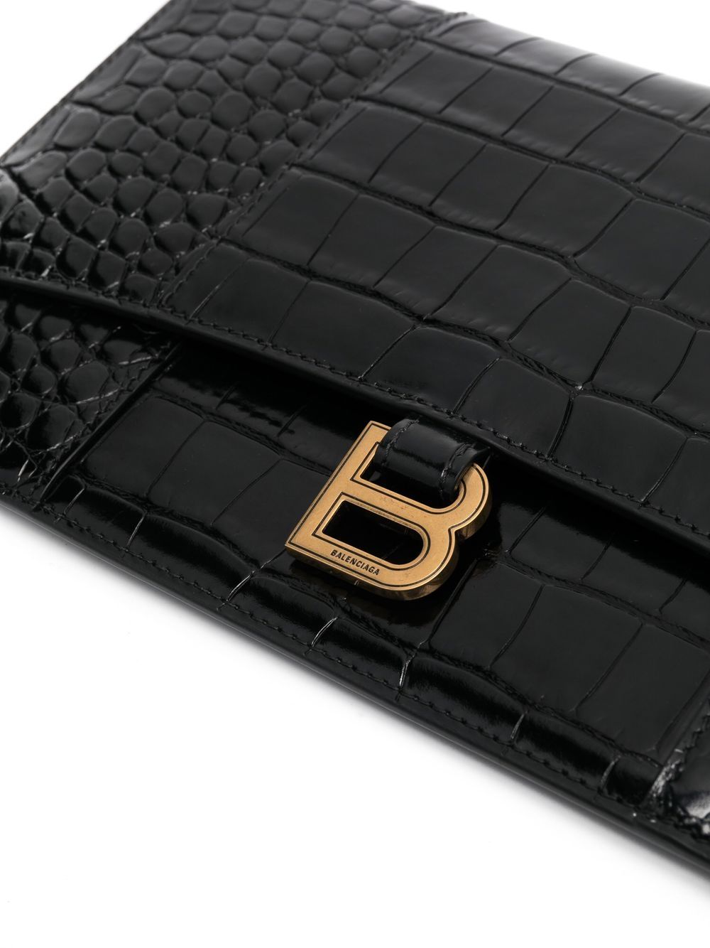 Balenciaga Hourglass flat clutch bag - Image 4