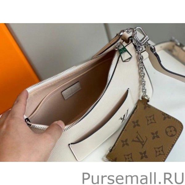 White Marelle Bag Epi M80688 - Image 4
