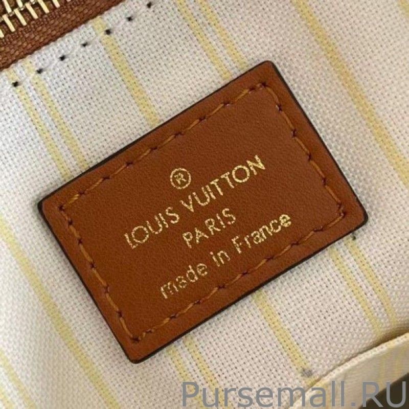 OnTheGo GM Bag In Raffia With Brown M57644 - Image 5