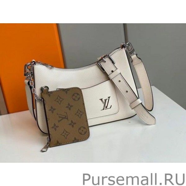 White Marelle Bag Epi M80688 - Image 5