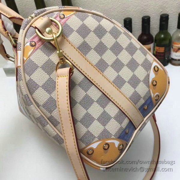 Speedy 30 Damier Azur Canvas N41063 - Image 6