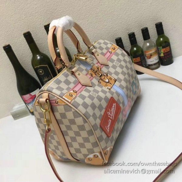 Speedy 30 Damier Azur Canvas N41063 - Image 8