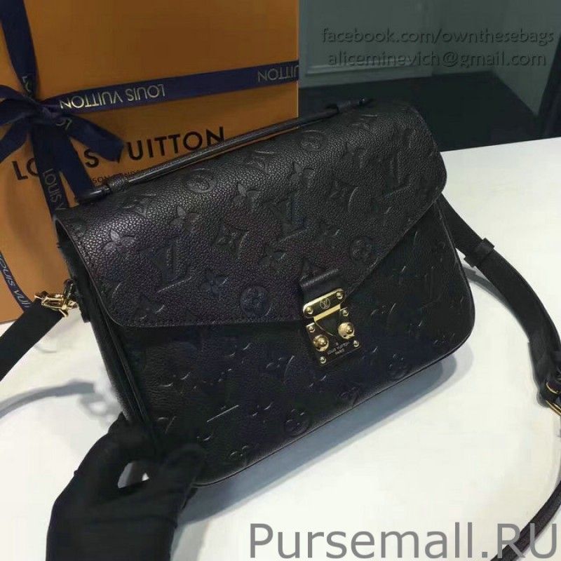 Pochette Metis Bag Monogram Empreinte M41487 Black - Image 8