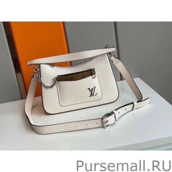 White Marelle Bag Epi M80688 - Image 9