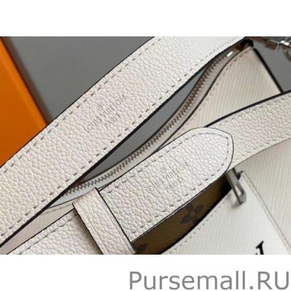 White Marelle Bag Epi M80688 - Image 10