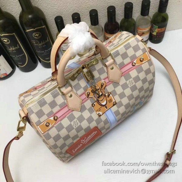 Speedy 30 Damier Azur Canvas N41063 - Image 10
