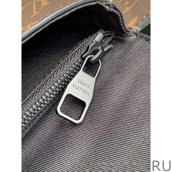 S Lock Sling Bag Monogram Macassar M45807 - Image 10