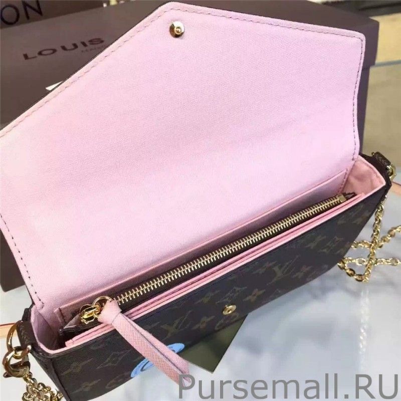 Monogram Canvas Pochette Felicie M62145 - Image 10