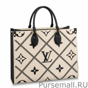 Onthego MM Bag Monogram Empreinte M46016