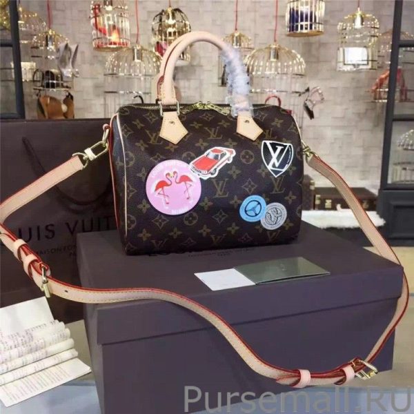 Speedy Bandouliere 25 Monogram Canvas M43232