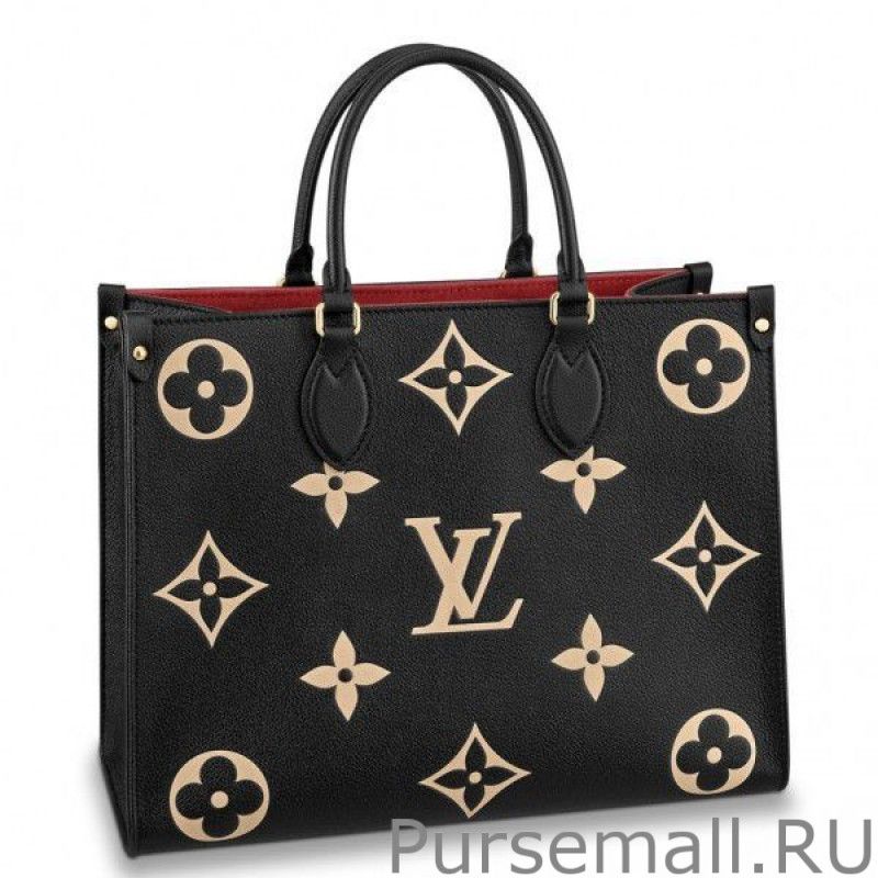 Onthego MM Bag Monogram Empreinte M45495