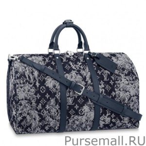 Keepall Bandouliere 50 Monogram Tapestry M57285