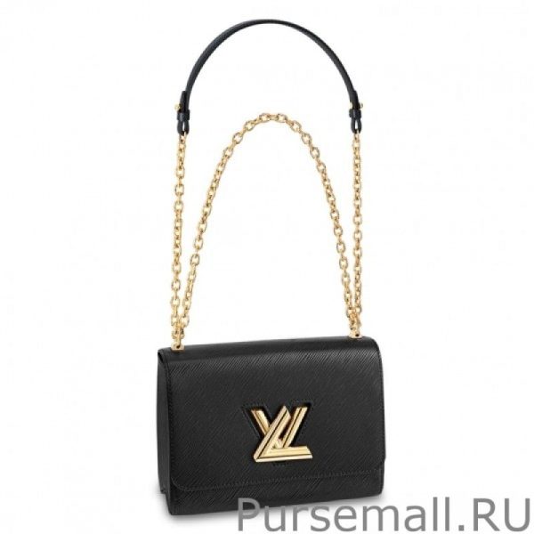 Twist MM Bag In Black Epi Leather M54804