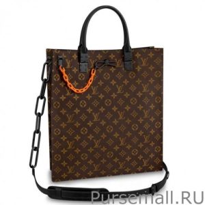 Sac Plat Monogram Solar Ray Canvas M44475