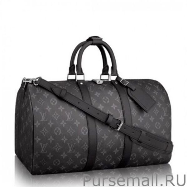 Keepall 45 Bandouliere Monogram Eclipse M40569