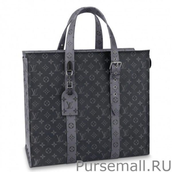 New Cabas Zippe GM Monogram Eclipse M45379