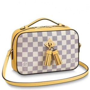 Saintonge Bag Damier Azur N40154
