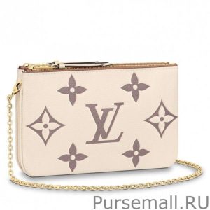 Pochette Double Zip Monogram Empreinte M80084