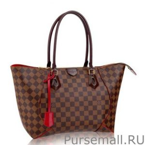 Ca?ssa Tote MM Damier Ebene Canvas N41548