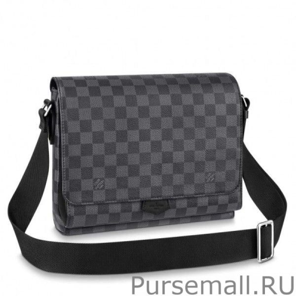New Flap Messenger Damier Graphite N40418
