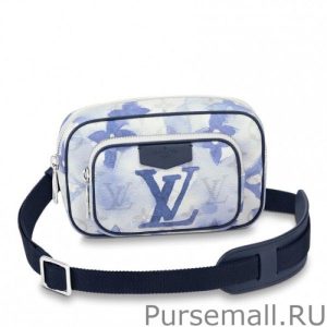 Outdoor Pouch Monogram Watercolor M45763