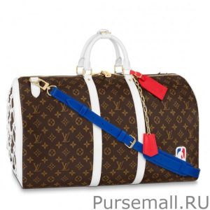 LV x NBA Basketball Keepall 55 M45587