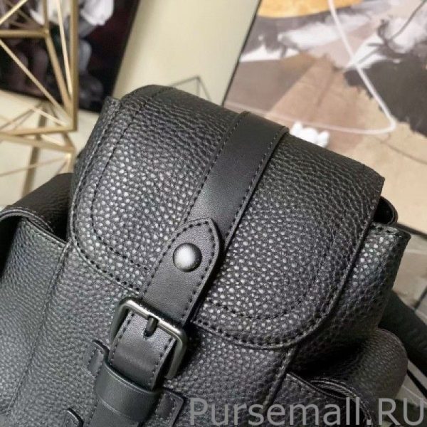 Christopher XS Bag In Black Leather M58495 - Image 2