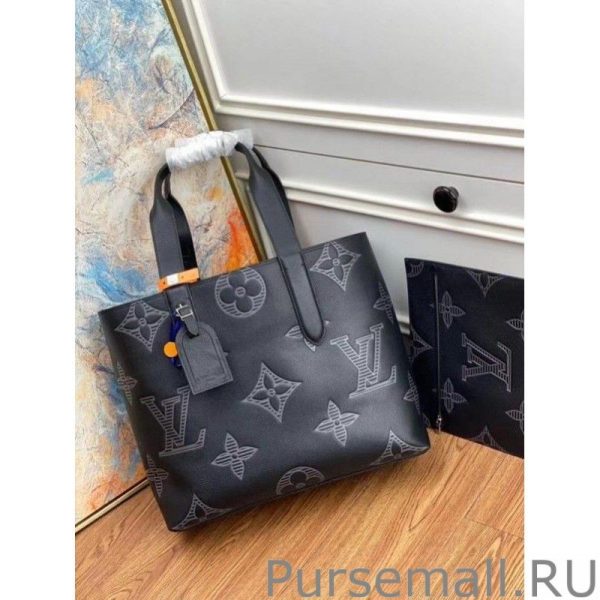 Cabas Voyage Tote Taurillon Shadow M57290 - Image 2