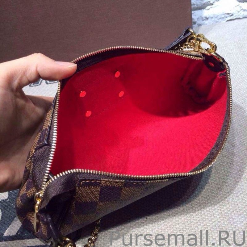 Eva Clutch Damier Ebene Canvas N55213 - Image 2