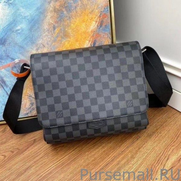 New Flap Messenger Damier Graphite N40418 - Image 2