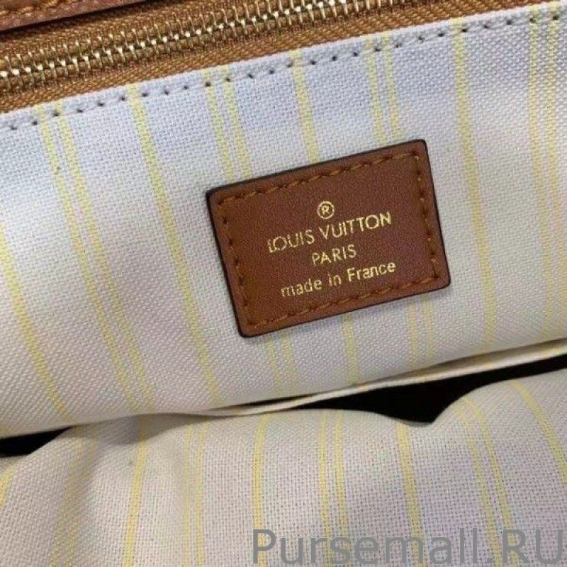 OnTheGo MM Bag In Raffia With Brown M57707 - Image 2