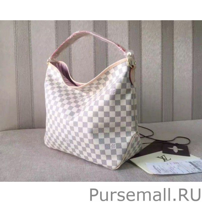 Delightful MM Bag Damier Azur N41607 - Image 2