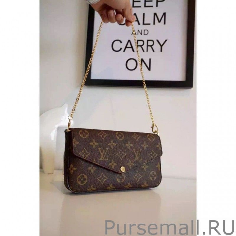 Felicie Chain Wallet Monogram M61276 - Image 2
