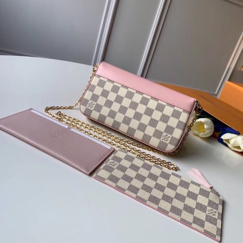 Pochette Felicie Damier Azur N60235 - Image 2