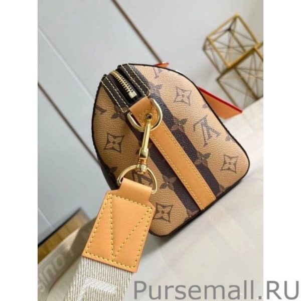 City Keepall Bag Monogram Stripes M45963 - Image 3