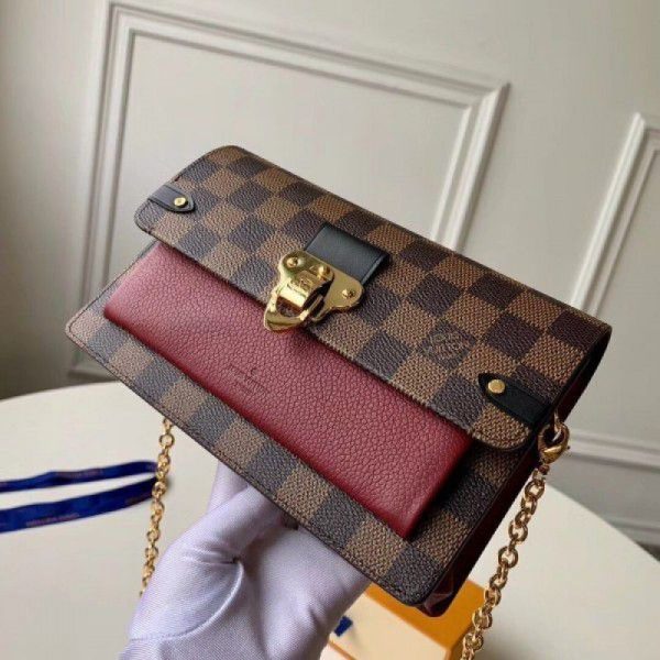 Vavin Chain Wallet Damier Ebene N60222 - Image 3