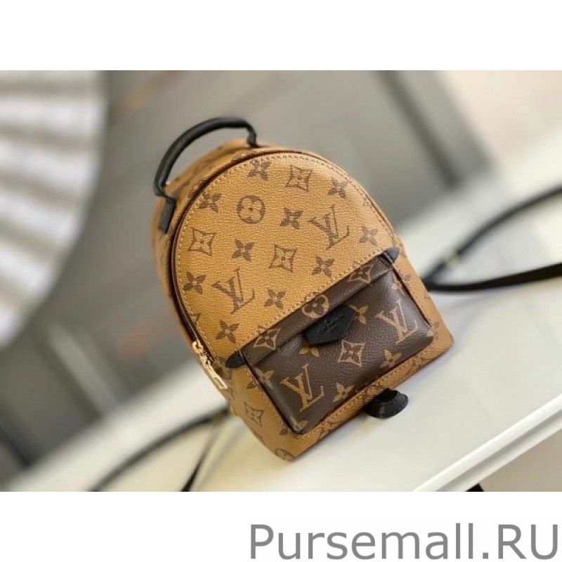 Palm Springs Mini Backpack Monogram Reverse M44872 - Image 3
