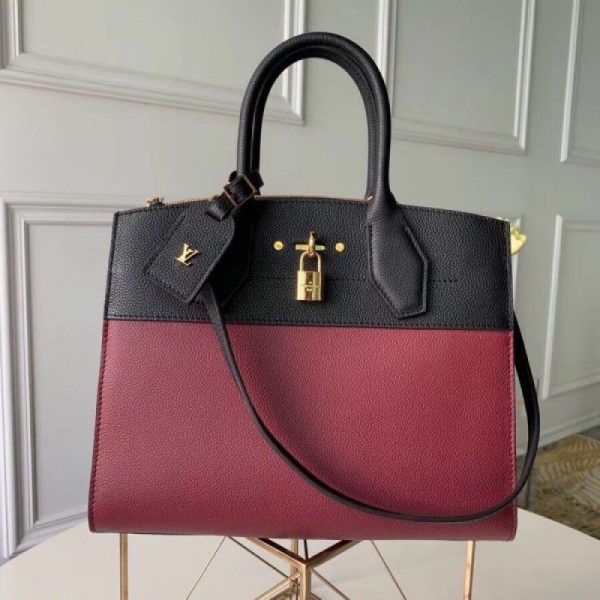 Prune City Steamer MM Bi-color Bag M54867 - Image 3
