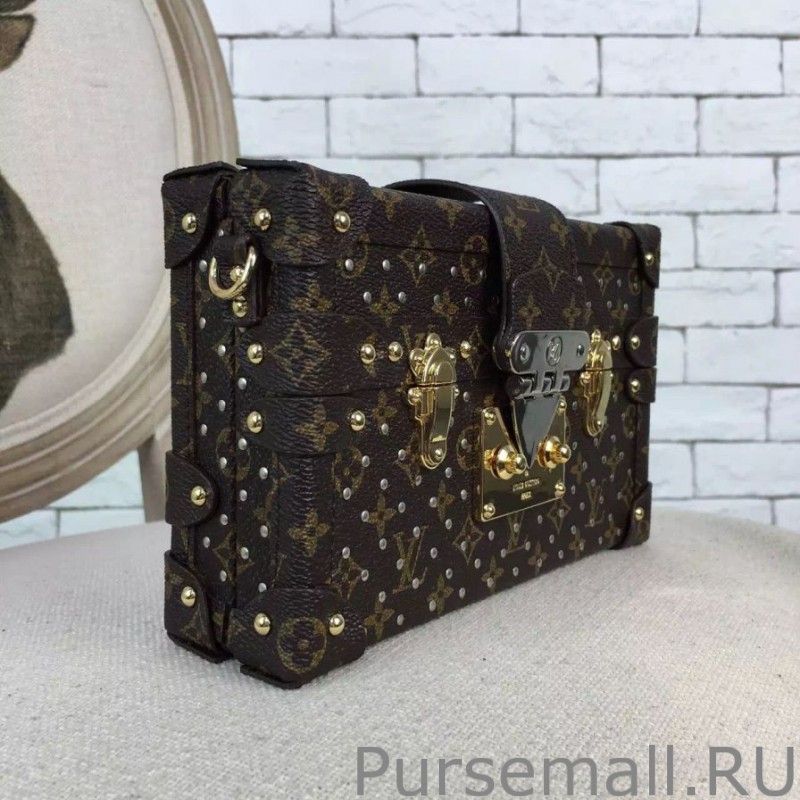 Petite Malle Studs Monogram Canvas M42527 - Image 3