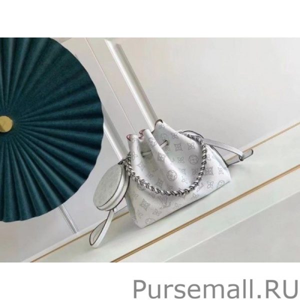 Bella Bag In White Mahina Leather M58480 - Image 3