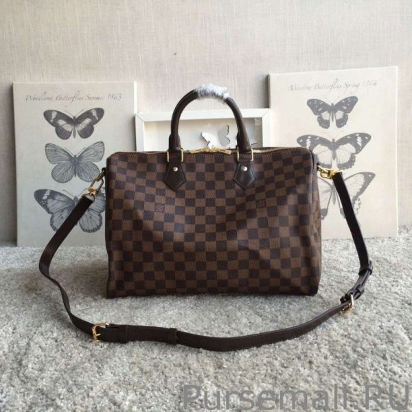 Speedy Bandoulière 35 Damier Ebene N41366 - Image 3