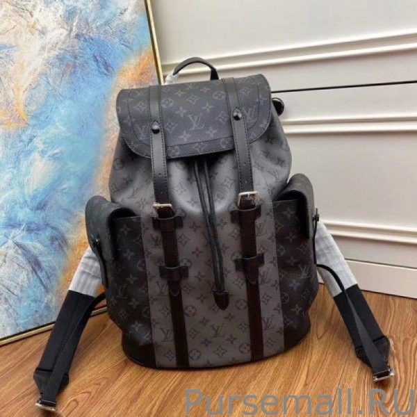 Christopher PM Backpack Monogram Eclipse M45419 - Image 3