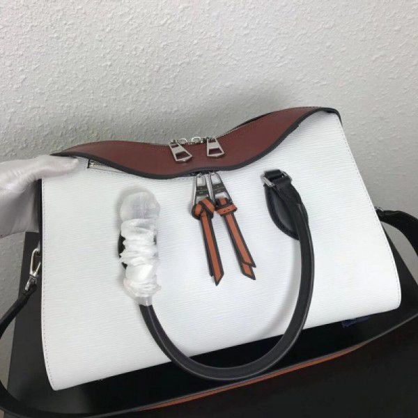 Tuileries Bag Epi Leather M53443 White - Image 3