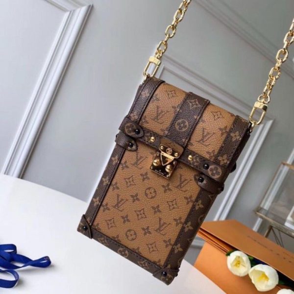 Pochette Trunk Verticale Monogram Reverse Canvas M67873 - Image 3